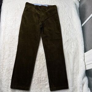 Vintage Polo Ralph Lauren Corduroy Pant Men 32x32 Fit 30x30 Brown Classic Preppy